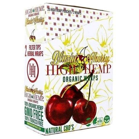 High Hemp - Blazin Cherry Wraps