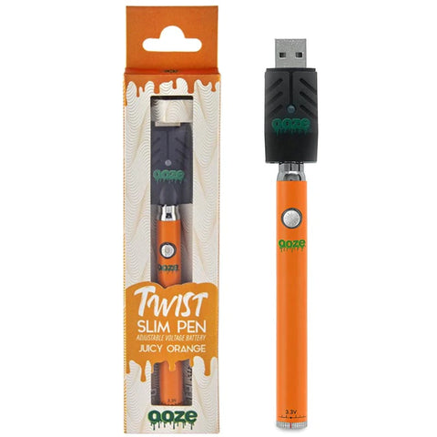 Twist Slim Pen 2.0 - 320mAh Flex Temp Battery - Juicy Orange