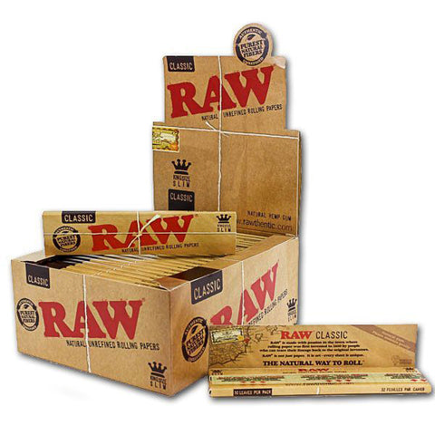 RAW - King Size Slim Rolling Papers