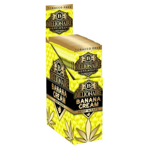 Billionaire Hemp Wraps - Banana Cream