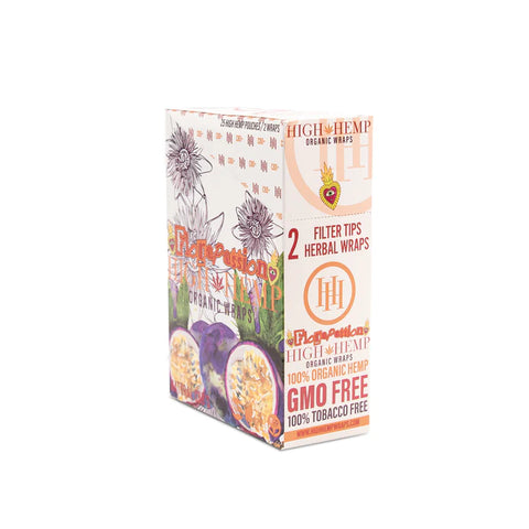 High Hemp - Organic Hemp Wraps Flora Passion